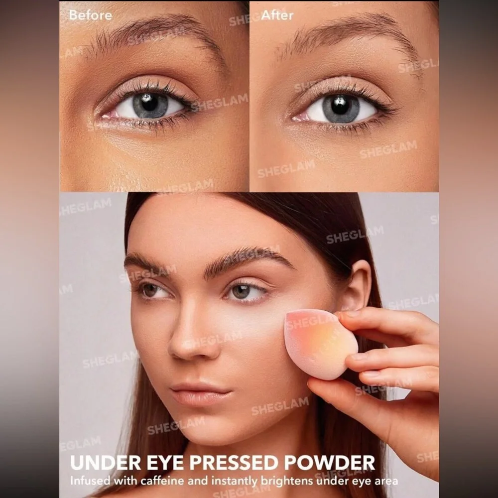SHEGLAM Insta-Ready Face & Under Eye Setting Powder Duo